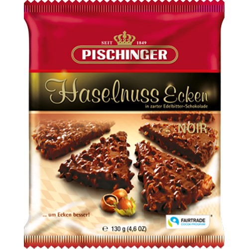 Pischinger Haselnuss Ecken Noir Torcik 130g