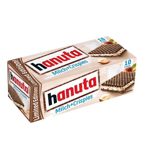 Hanuta Milch Crispies 10szt 220g