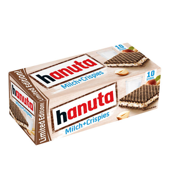 Hanuta Milch Crispies 10szt 220g