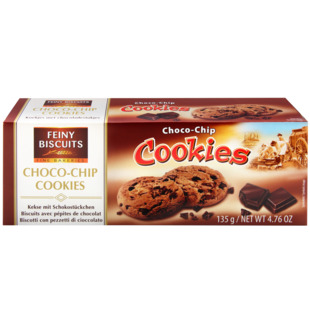 Feiny Biscuits Choco-Chip Cookies 135g