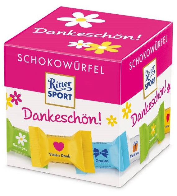 Ritter Sport Schokowurfel Dankeschon 22szt 176g