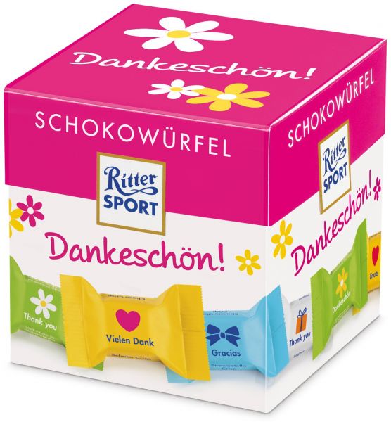 Ritter Sport Schokowurfel Dankeschon 22szt 176g