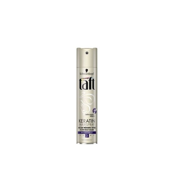 Taft  3  Keratin Extra Stark Lakier 250ml