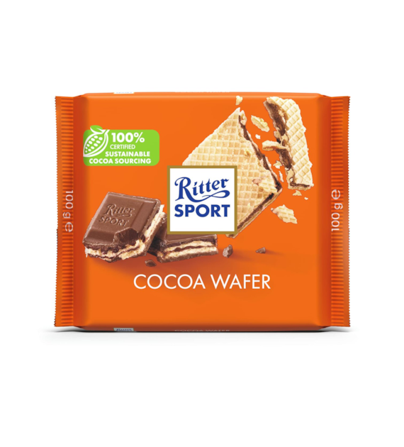 Ritter Sport Cocoa Waffer Czekolada 100g