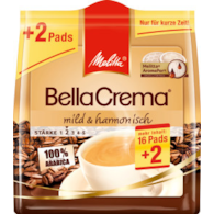 Melitta Bella Crema Mild Harmonisch Pads 18szt120g