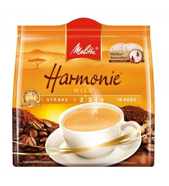 Melitta Harmonie Mild Pads 18szt 126g