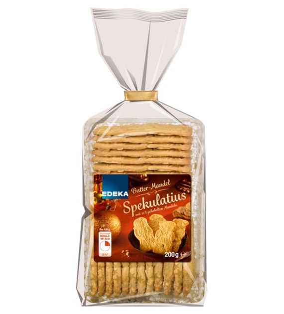 Edeka Butter Mandel Spekulatius Ciastka 200g