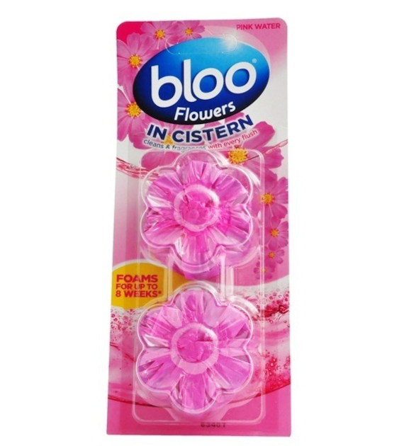Bloo WC Tabs Flowers Pink Water 2x38g