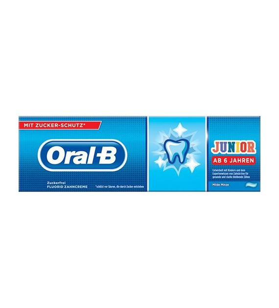 Oral-B Junior 6+ Milde Minze Pasta 75ml