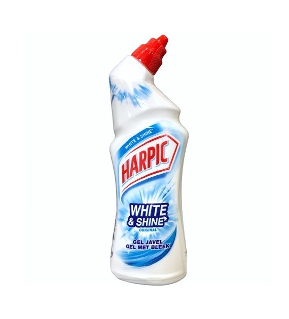 Harpic White & Shine Bleach WC Gel 750ml