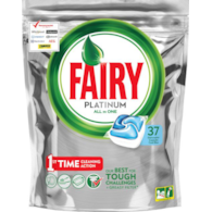 Fairy Platinum All in One Cool Blue 37szt 551g