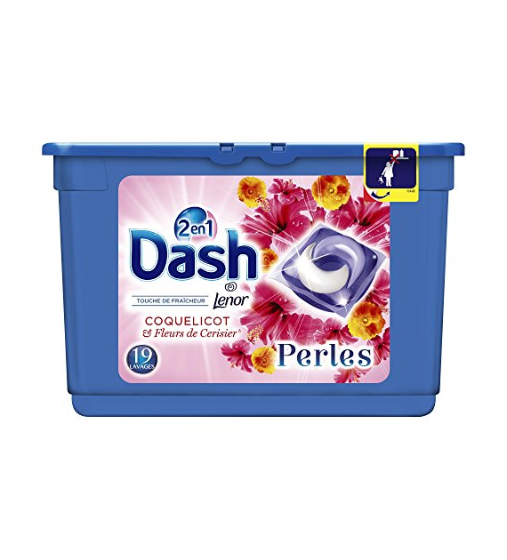 Dash 2in1 Lenor Coquelicot Caps 19p 501g