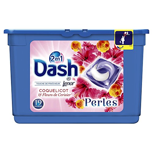 Dash 2in1 Lenor Coquelicot Caps 19p 501g