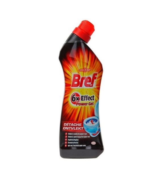 Bref 6xEffect Detache Ontvlekt WC Gel 750ml