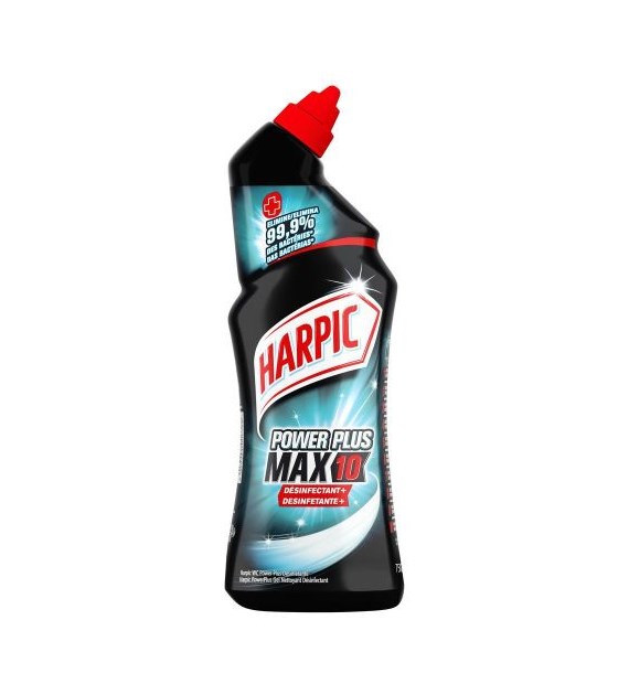 Harpic Power Plus Max10 Hygiene + Gel WC 750ml