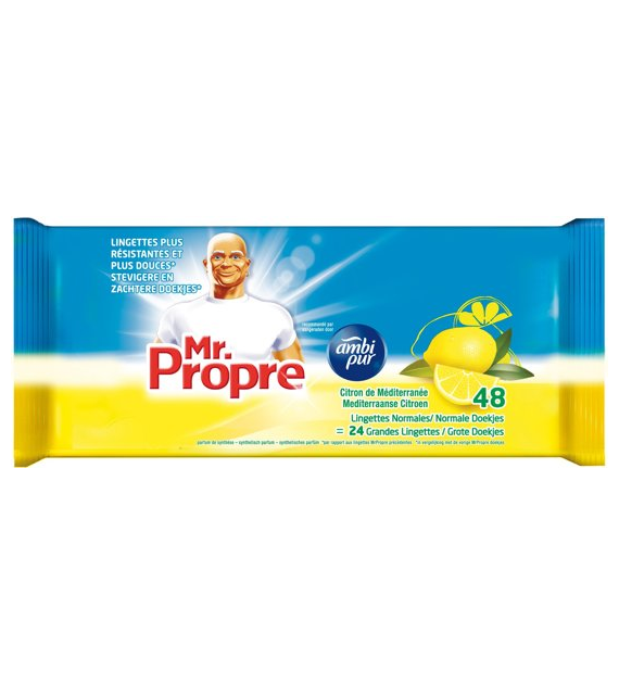 Mr.Proper Citron Chusteczki 48szt