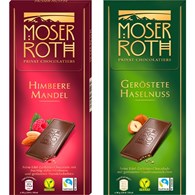 Moser Roth Haselnuss / Himbere Czekolada 125g