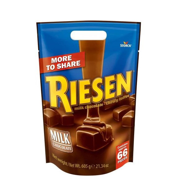 Storck Riesen Milk Chocolate Toffee 66szt 605g