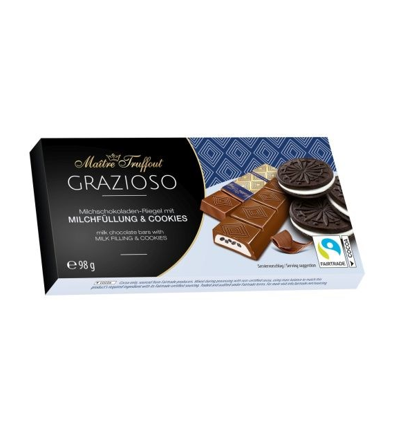 Maitre Grazioso Milk & Cookies Czekoladki 98g