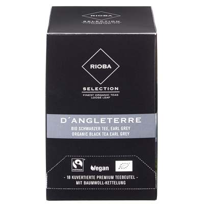 Rioba d'Angleterre Black Earl Grey 18szt 45g