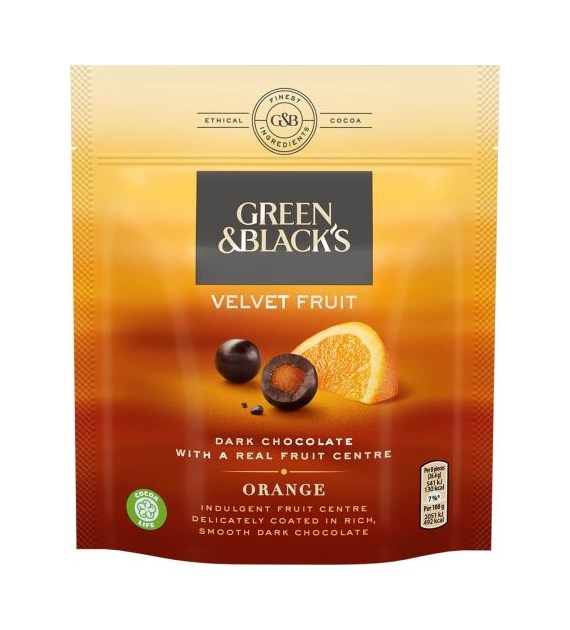 Green&Black's Velvet Fruit Orange 120g