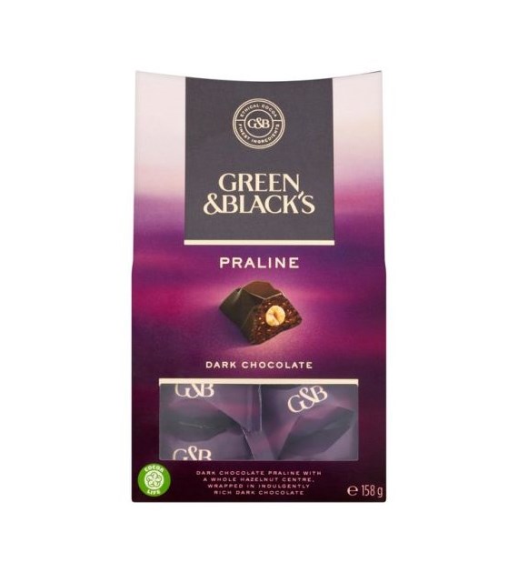 Green&Black's Praline Dark Chocolate 158g