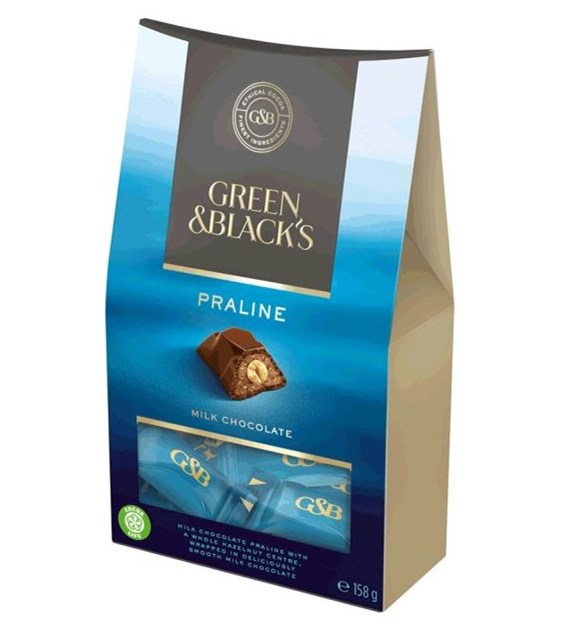 Green&Black's Praline Milk Chocolate 158g