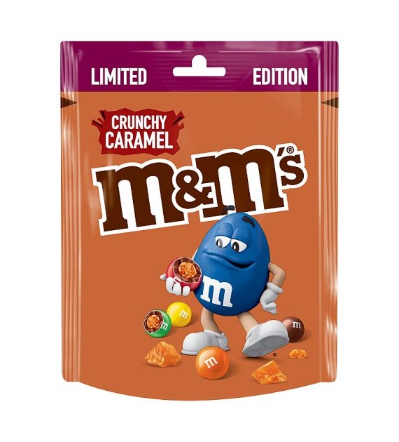 M&M's Crunchy Caramel Limited Edition Draże 109g