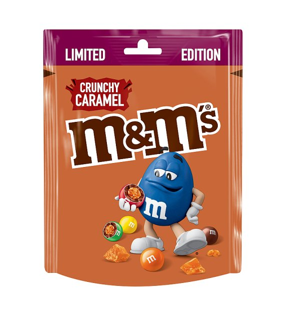 M&M's Crunchy Caramel Limited Edition Draże 109g
