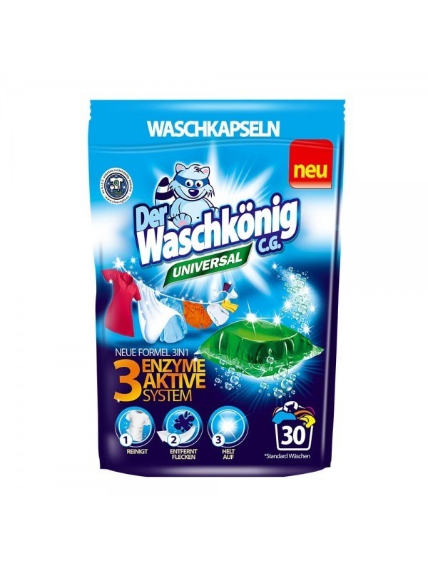 Waschkonig Universal 3in1 Caps 30p 510g