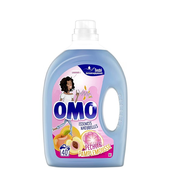 OMO Peche & Pamplemousse Gel 40p 2L