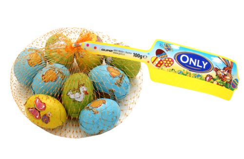 Only Milk Chocolate Eggs Hazelnut Siatka 100g