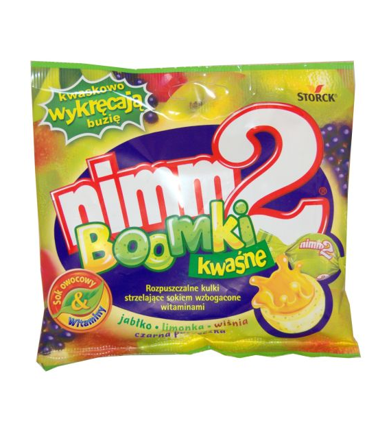 Nimm2 Boomki Kwaśne Cukierki 90g