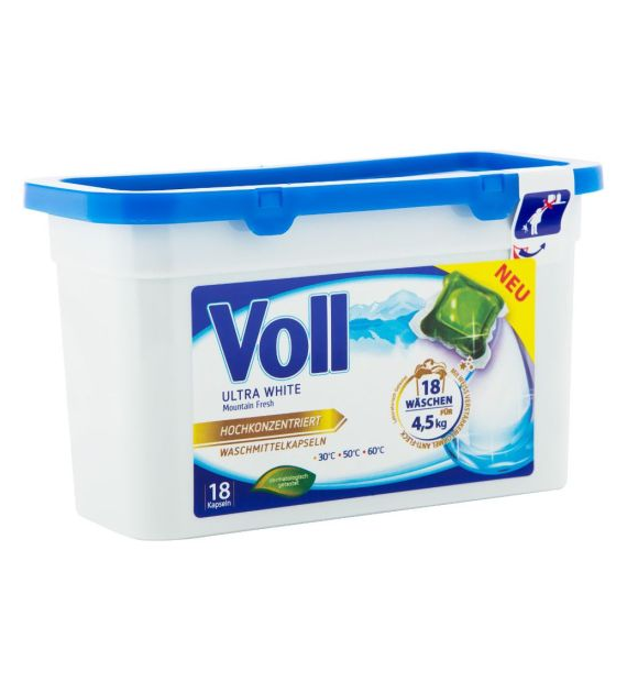 Voll Ultra White Mountain Fresh Caps 18p 432g