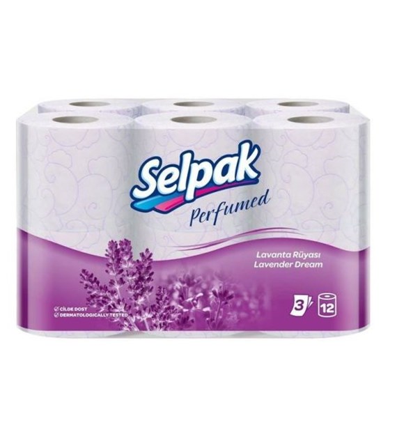 Selpak Lavedner Dream 3W Papier Toaletowy 12szt