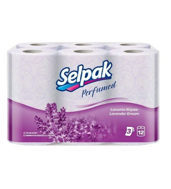 Selpak Lavedner Dream 3W Papier Toaletowy 12szt