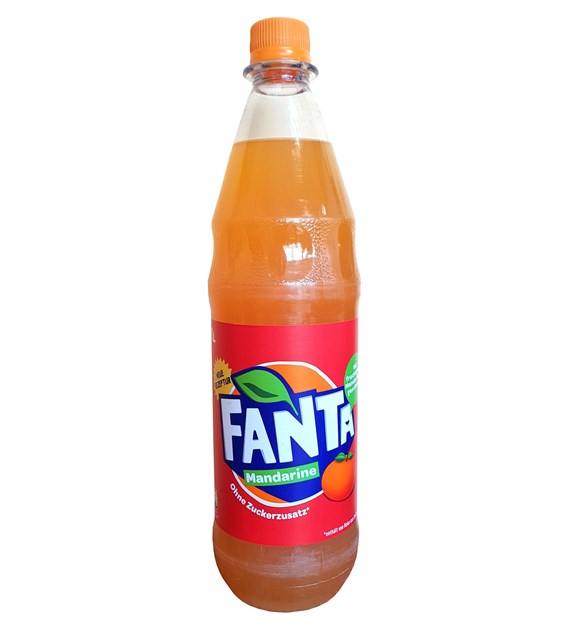 Fanta Mandarine Ohne Zuckerzusatz 1L