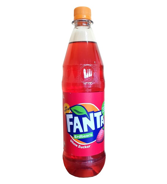 Fanta Erdbeere Ohne Zucker 1L