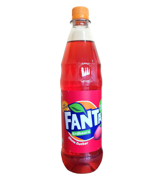 Fanta Erdbeere Ohne Zucker 1L