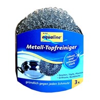 Aqualine Metall Topfreiniger Druciak 3szt