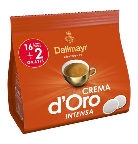 Dallmayr Crema d'Oro Intensa Pads 18szt 126g