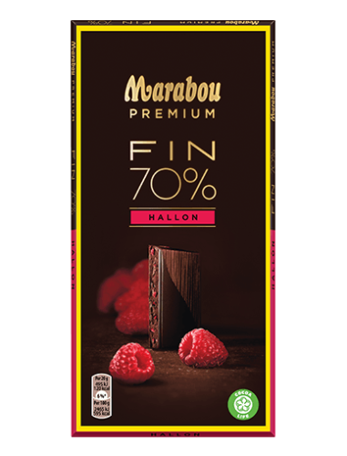 Marabou Premium Fin 70% Hallon Czekolada 100g