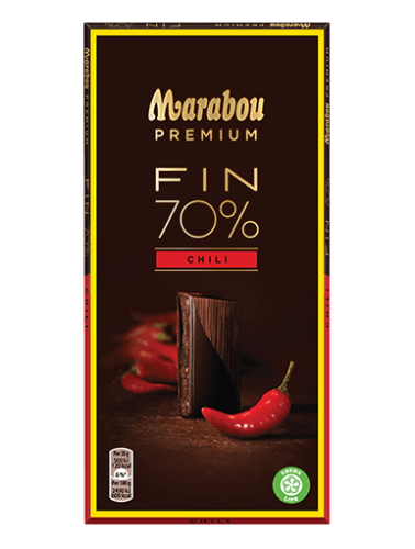 Marabou Premium Fin 70% Chili Czekolada 100g