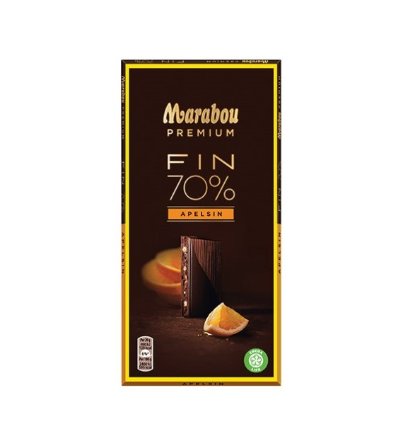 Marabou Premium Fin 70% Apelsin Czekolada 100g