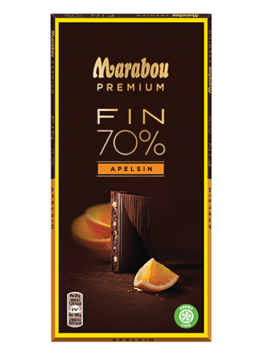 Marabou Premium Fin 70% Apelsin Czekolada 100g