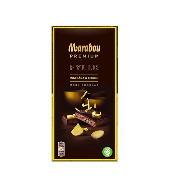 Marabou Premium Fylld Ingefara & Citron Czeko 150g