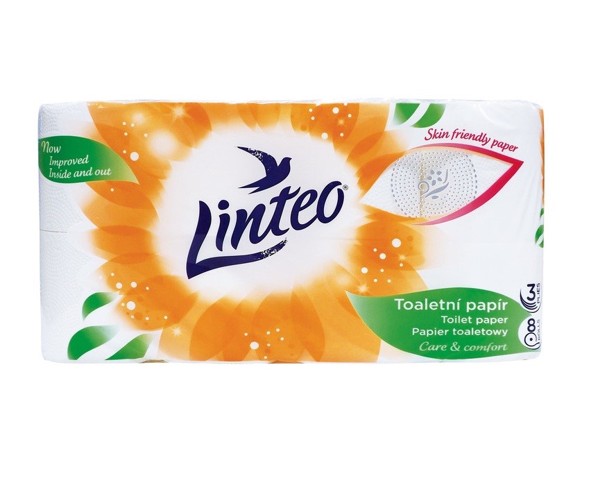 Linteo Papier Toaletowy 3W 8szt