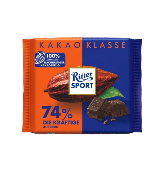 Ritter Sport Kakaoklasse 74% Peru Czekolada 100g