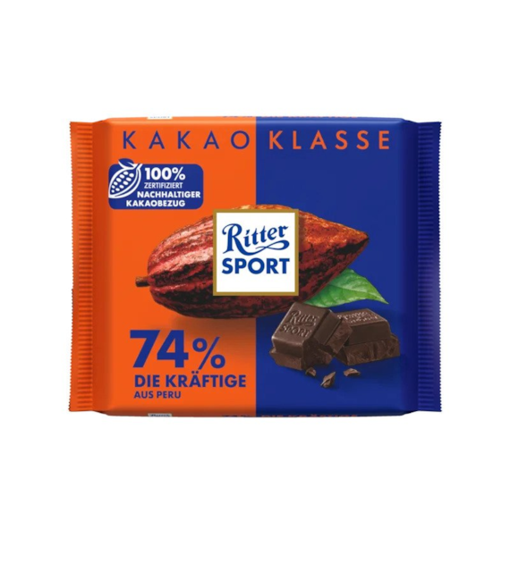 Ritter Sport Kakaoklasse 74% Peru Czekolada 100g