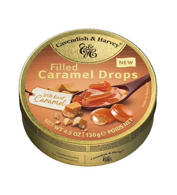 C&H Filled Caramel Drops with Caramel 130g